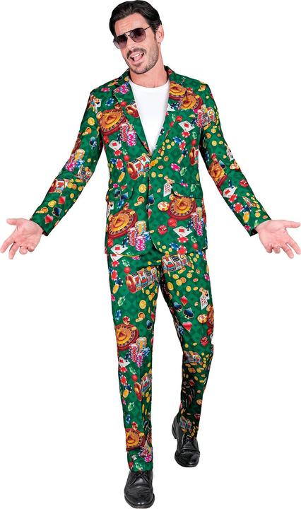 Actual product image Widmann CASINO PARTY FASHION ANZUG (Jackett, Hose), XL (XL)