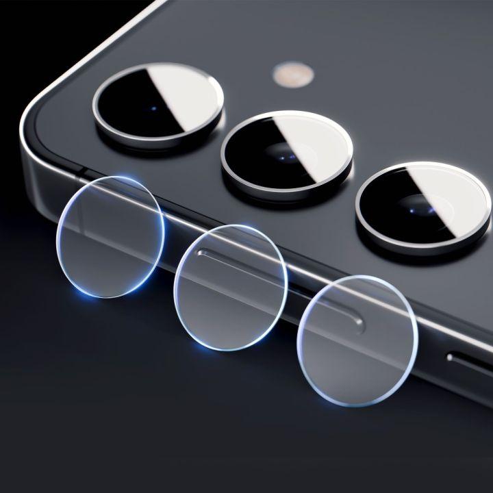 Actual product image 3MK Lens Protect Sam S24 FE Ochrona na obiektyw aparatu 4szt (4 Piece, Samsung Galaxy S21)