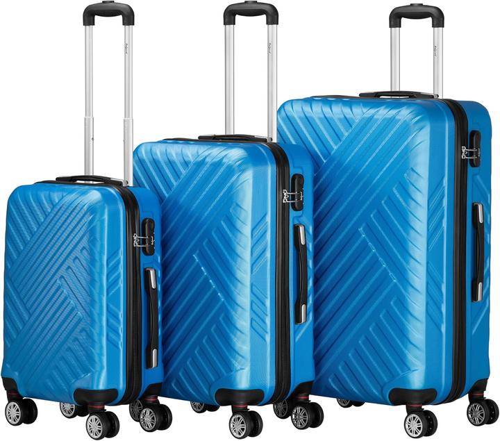 Produktbild Zelsius 3-teiliges Hartschalenkoffer-Set (Handgepäck (bis 50l))
