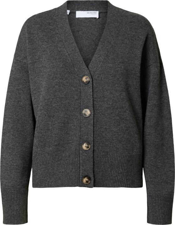 Selected Femme V-Ausschnitt Strickjacke