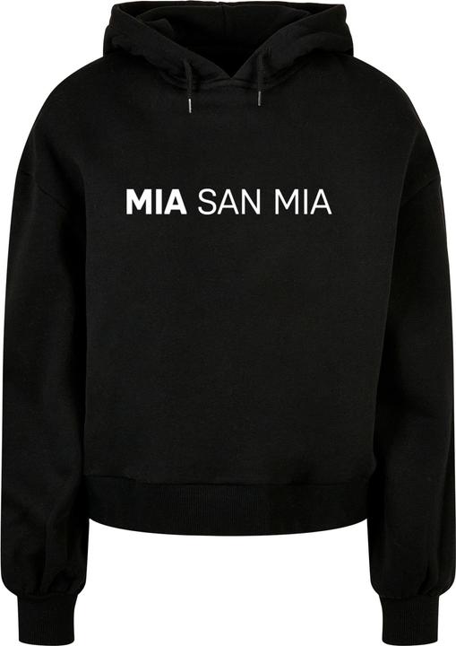 FC Bayern München Ladies Mia San Mia B/W Organic Oversized Hoody - 115321