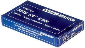 Produktbild Bostitch Heftklammern SP 19 1/4, 6 mm, verzinkt (5000 x)