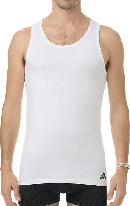 Produktbild adidas 4er Pack Active Flex Cotton Unterhemd / Tanktop (L)