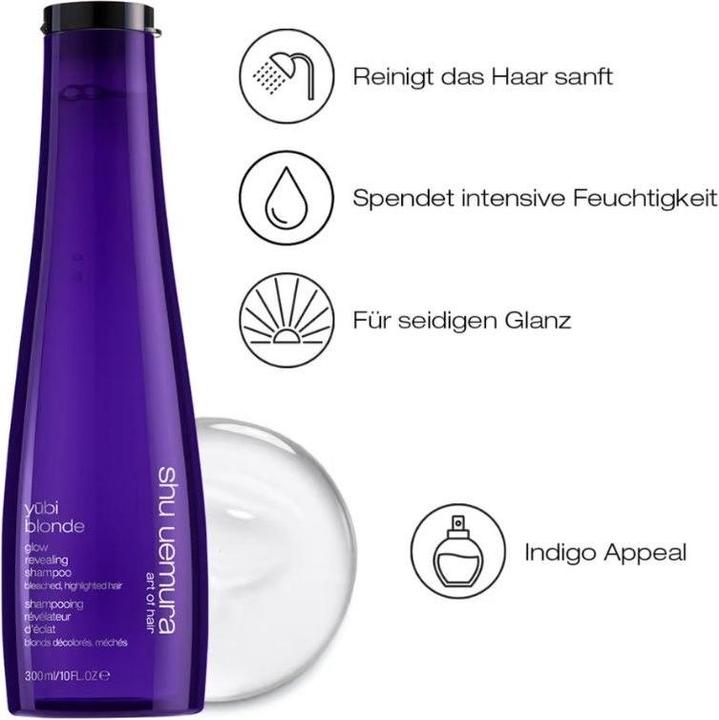 Immagine prodotto Shu Uemura Yubi Blonde Glow Revealing Shampoo (300 ml, Shampoo liquido)
