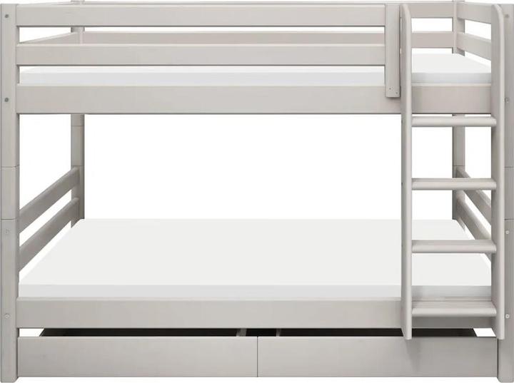 Image du produit Flexa Lit superposé Classic avec 2 tiroirs (90 x 200 cm)