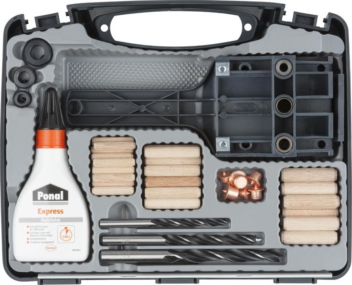 Produktbild wolfcraft Universal-Meisterdübler-Set (79 Stk.)