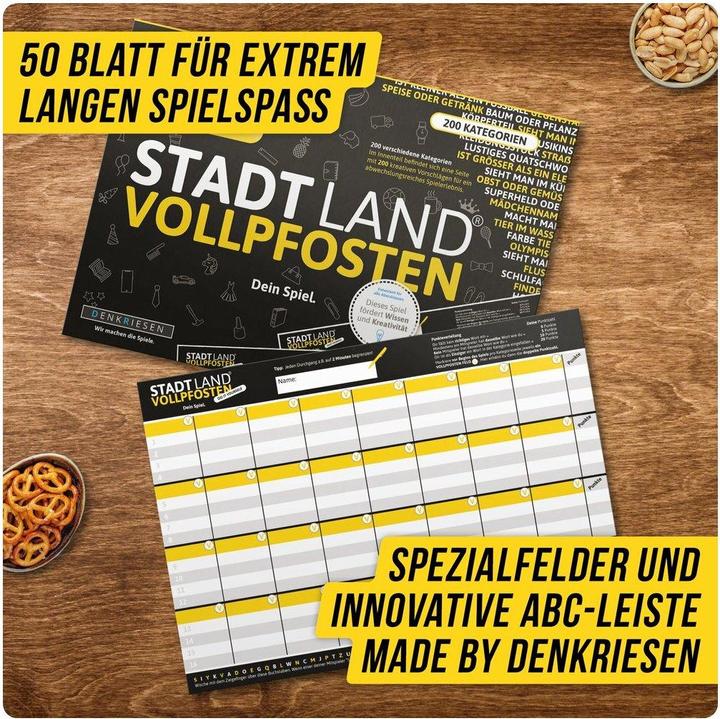 Actual product image Denkriesen City Land Full of Bollocks - Do It Yourself Edition - Your Game (German)