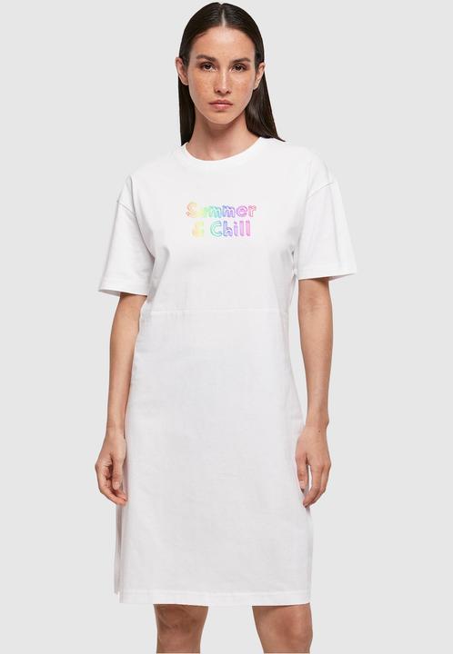 Produktbild Merchcode Ladies Summer And Chill Rainbow Oversized Slit Tee Dress - 118905 (M)