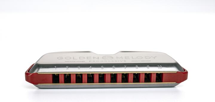 Immagine prodotto Hohner Melodia dorata progressiva in sol maggiore (Armonica, Diatonica, Sol maggiore)