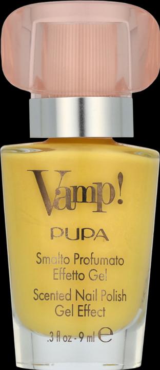 Image du produit Pupa Milano Vamp! Pastel Edition Brilliant Yellow (109 Jaune brillant, Vernis à ongles effet gel)