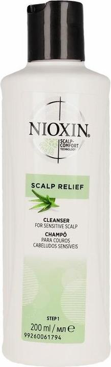 Produktbild Nioxin SCALP RELIEF cleanser for sensitive scalp 200 ml (200 ml, Flüssiges Shampoo)