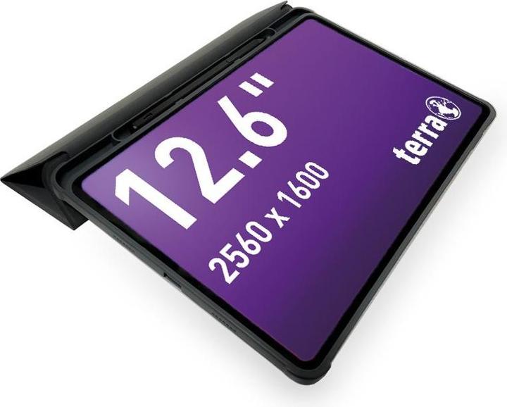 Immagine prodotto Wortmann TERRA PAD 1201 12.6/" OLED/2560x1600/8GB/256G/LTE/A (4G, 12.60", 256 GB, Antracite)