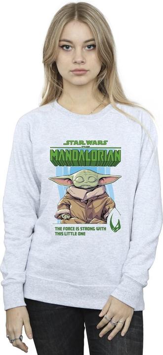 Immagine prodotto Star Wars The Mandalorian The Force Is Strong Felpa Donna (XXL)