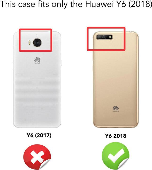 Actual product image Nalia Cell phone case (Huawei Y6 (2018))