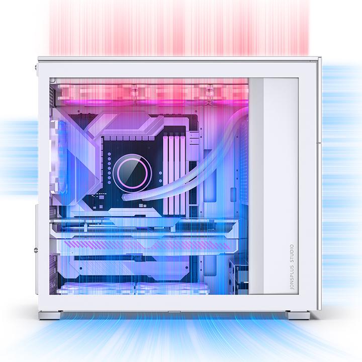 Immagine prodotto Jonsbo D41 MESH White (mATX, DTX, Mini-ITX, ATX)