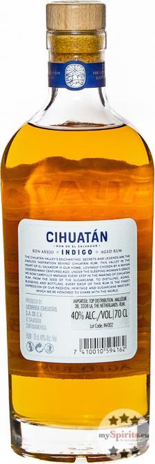 Image du produit Cihuatan 8 ans de rhum Indigo Aged