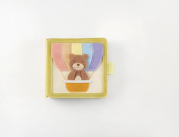 Image du produit Birnelino Mini Felt Book - Ours et le ballon d'air chaud