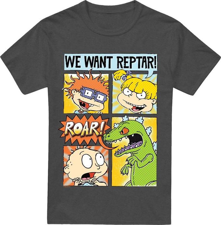 Image du produit Rugrats - T-shirt WE WANT REPTAR! - Adulte (XXL)