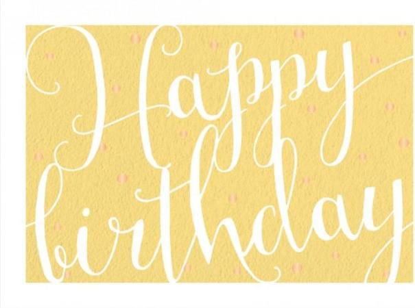 Image du produit Carte d'anniversaire Joyeux anniversaire