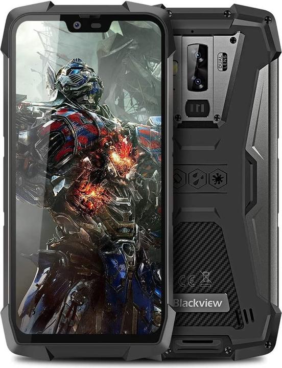 Blackview BV9700 Pro (128 Go, Noir, Grey, 5.84", Double SIM hybride, 16 Mpx, 4G)
