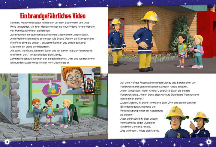 Produktbild Panini Feuerwehrmann Sam: Neue Geschichten zur Guten Nacht (Deutsch, Katrin Zuschlag, 2022)
