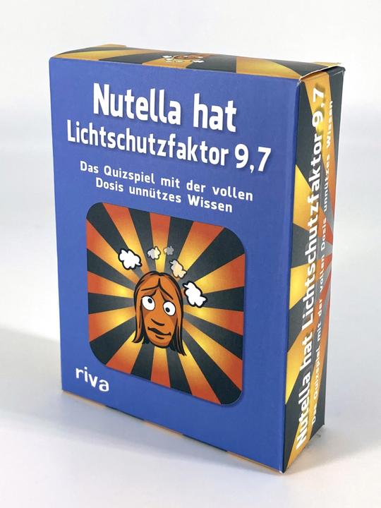 Image du produit Le Nutella a un indice de protection solaire de 9,7 - Le quiz avec la dose complète de (Allemand)