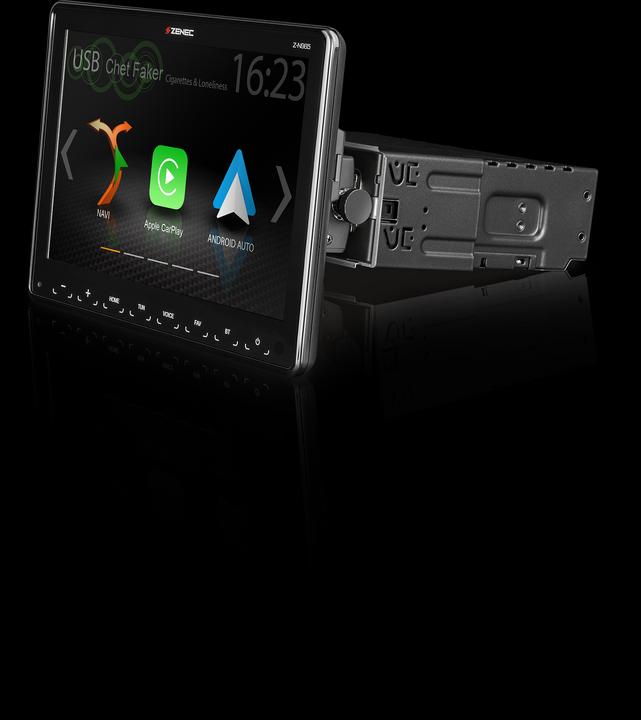 Actual product image Zenec Z-N965 mit 9 Zoll Display DAB, DSP, Android Auto, Apple Carplay