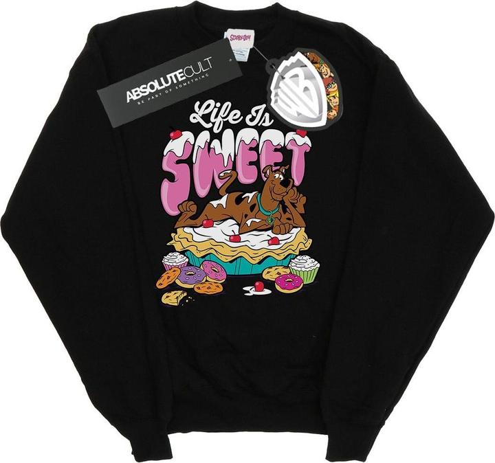 Actual product image Scooby Doo Mens Life Is Sweet Sweatshirt (XL)