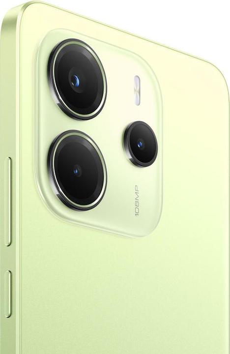 Actual product image Xiaomi Redmi Note 14 (256 GB, Lime Green, 6.67", Hybrid Dual SIM, 108 Mpx, 4G)