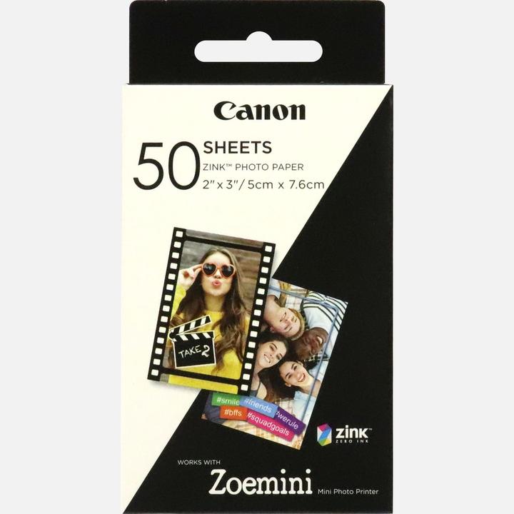 Actual product image Canon Zinc ZP-2030 (Photo (5x7.6cm), 50 x)