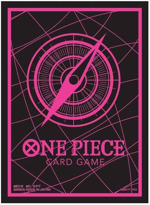 Produktbild Bandai One Piece Card Game - Official Sleeves Set No. 6 - Black & Pink (70 Sleeves)