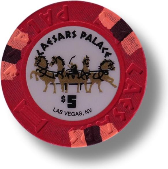 Actual product image Casinoshop 5 Dollar Chip Caesars Palace Las Vegas