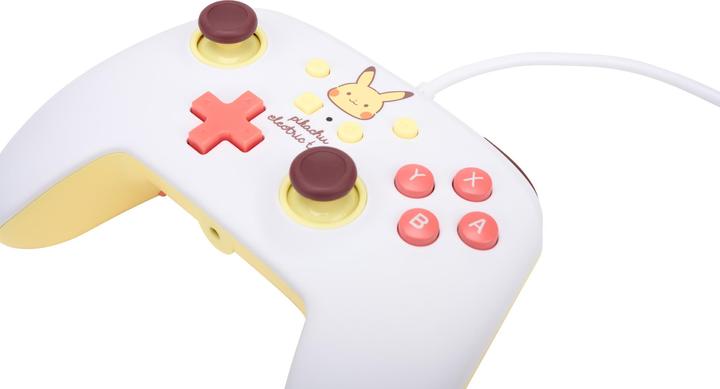 Image du produit PowerA Manette filaire améliorée pour Nintendo Switch - Type électrique Pikachu (Switch)