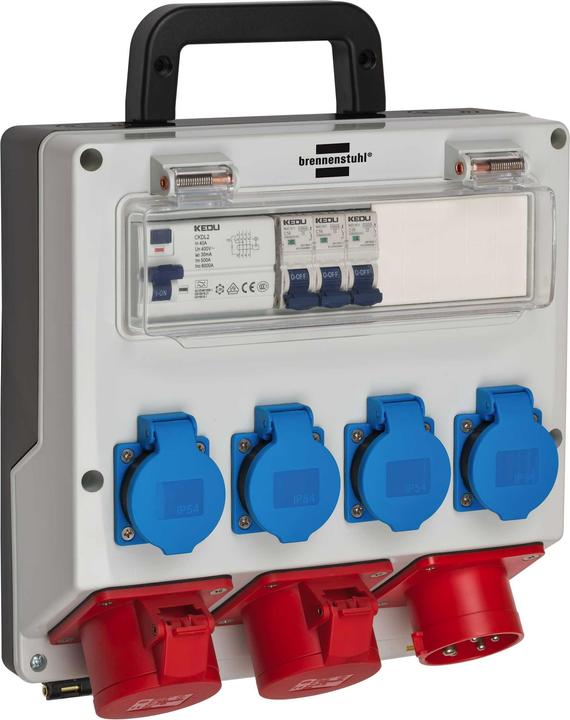Brennenstuhl Portable wall distributor (6 x, CEE 16/5, CEE)