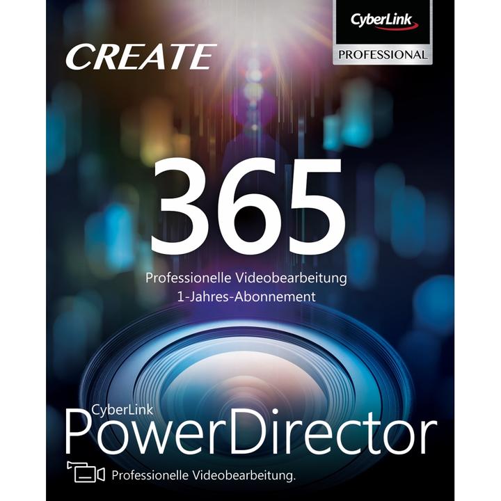 Actual product image CyberLink PowerDirector 365 (1 User, 1 Devices/Users, 12 months)