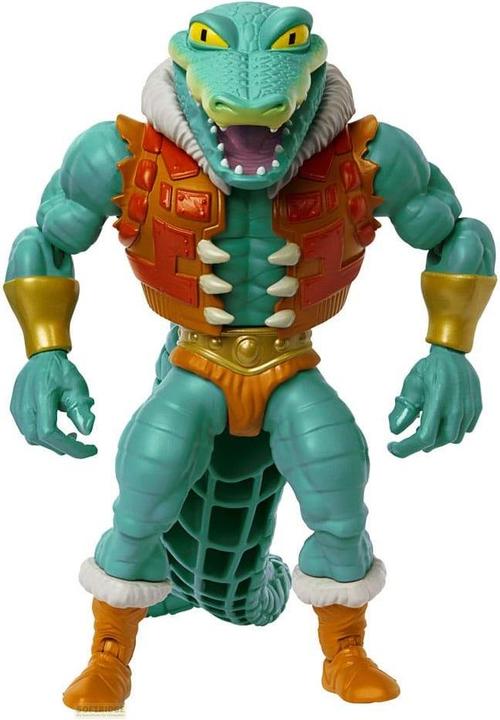 Produktbild Mattel MOTU x TMNT: Turtles of Grayskull Deluxe Actionfigur Leatherhead 14 cm