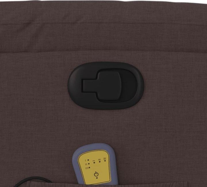 Actual product image VidaXL Massage chair with stand-up aid fabric