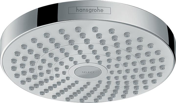 Image du produit hansgrohe HG Douche de tête Croma Select S 180 2jet DN 15 blanc/chrome (2 Types de jets, 17 l/min)
