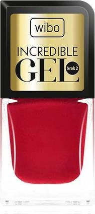Produktbild Wibo Incredible Gel Gel Lacquer Is Chisel 3 8.5Ml (Rot, Gel-Effekt Nagellack)