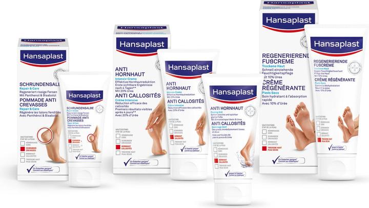 Actual product image Hansaplast Anti Callus Intensive (Foot cream & foot gel, 75 ml)
