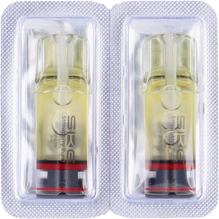 Image du produit SKE Crystal Plus Strawberry Burst - Recharge pour epod - 2 pcs. à 2 ml (Fraise)