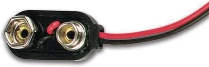 Actual product image Velleman BS-IR 9V battery clip