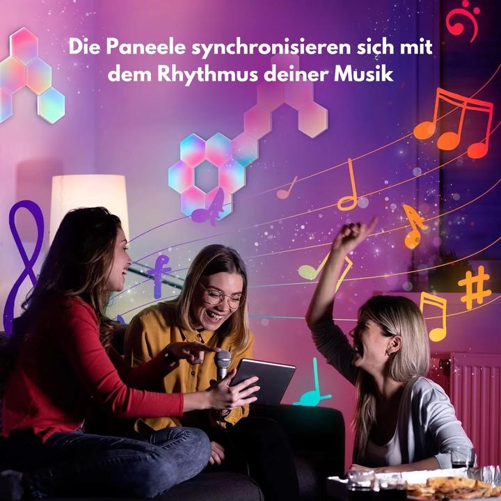 Produktbild Hermex Hexagon-Lichtpaneele