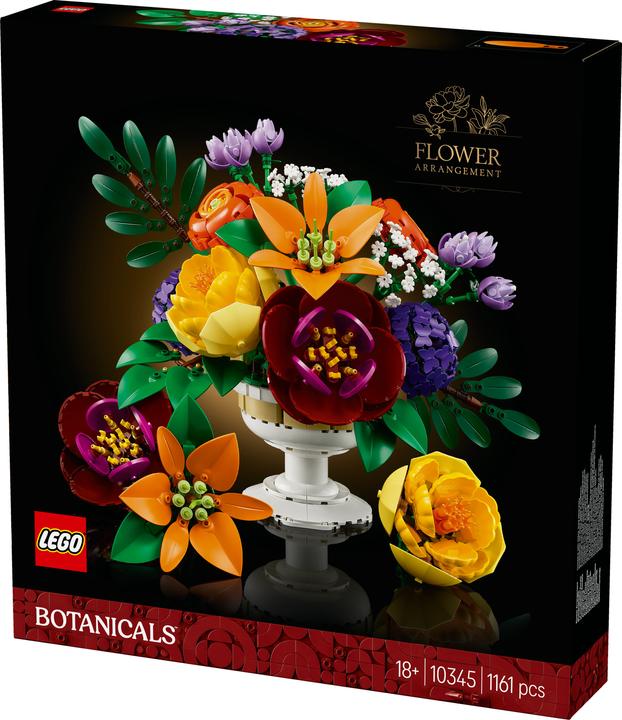 Immagine prodotto LEGO Composizione floreale (10345, LEGO Botanical, Set LEGO rari)
