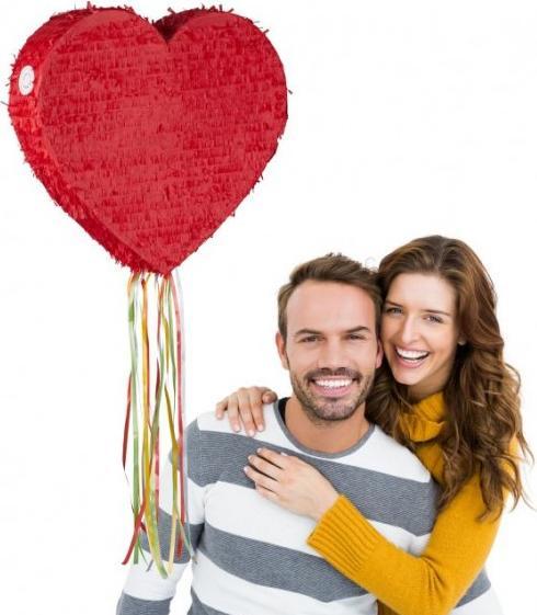 Produktbild Relaxdays Herzpinata