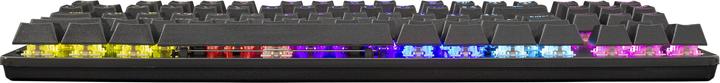 Image du produit White Shark Clavier de jeu mécanique blanc Shark Spartan, OUTEMU BLUE Switch, LED Rainbow Light, US Layout (DE, Filaire)