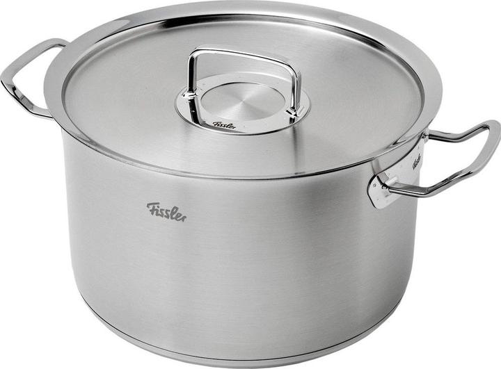 Actual product image Fissler orig. Profi Collection 2 high saucepan + lid 28 cm (28 cm, Pot, Stainless steel)