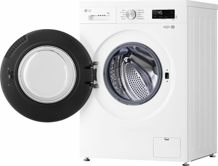 Immagine prodotto LG F4NX1009NWB Lavatrice 9 Kg Classe A (9 kg, A sinistra)