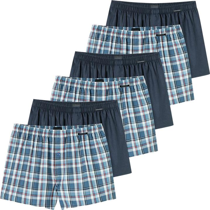 Immagine prodotto Schiesser 6er Pack Web Boxershorts (8, XXL, confezione da 6)