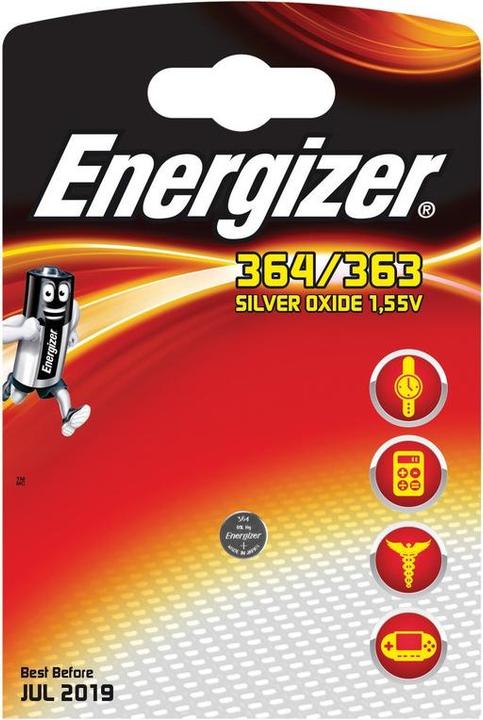 Produktbild Energizer Silver Oxide 364/363 (1 Stk., SR60, 23 mAh)